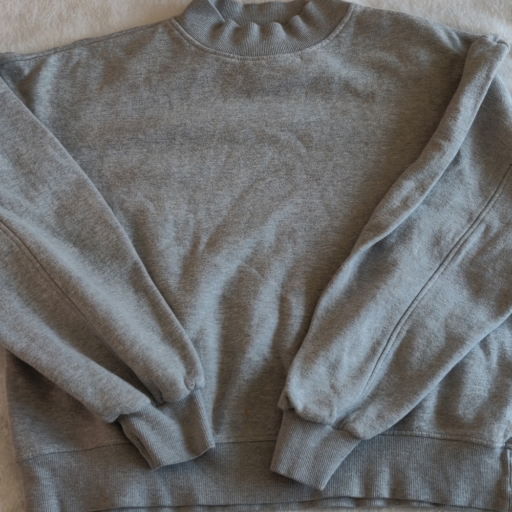 Missguided + Light Gray Turtleneck Sweater